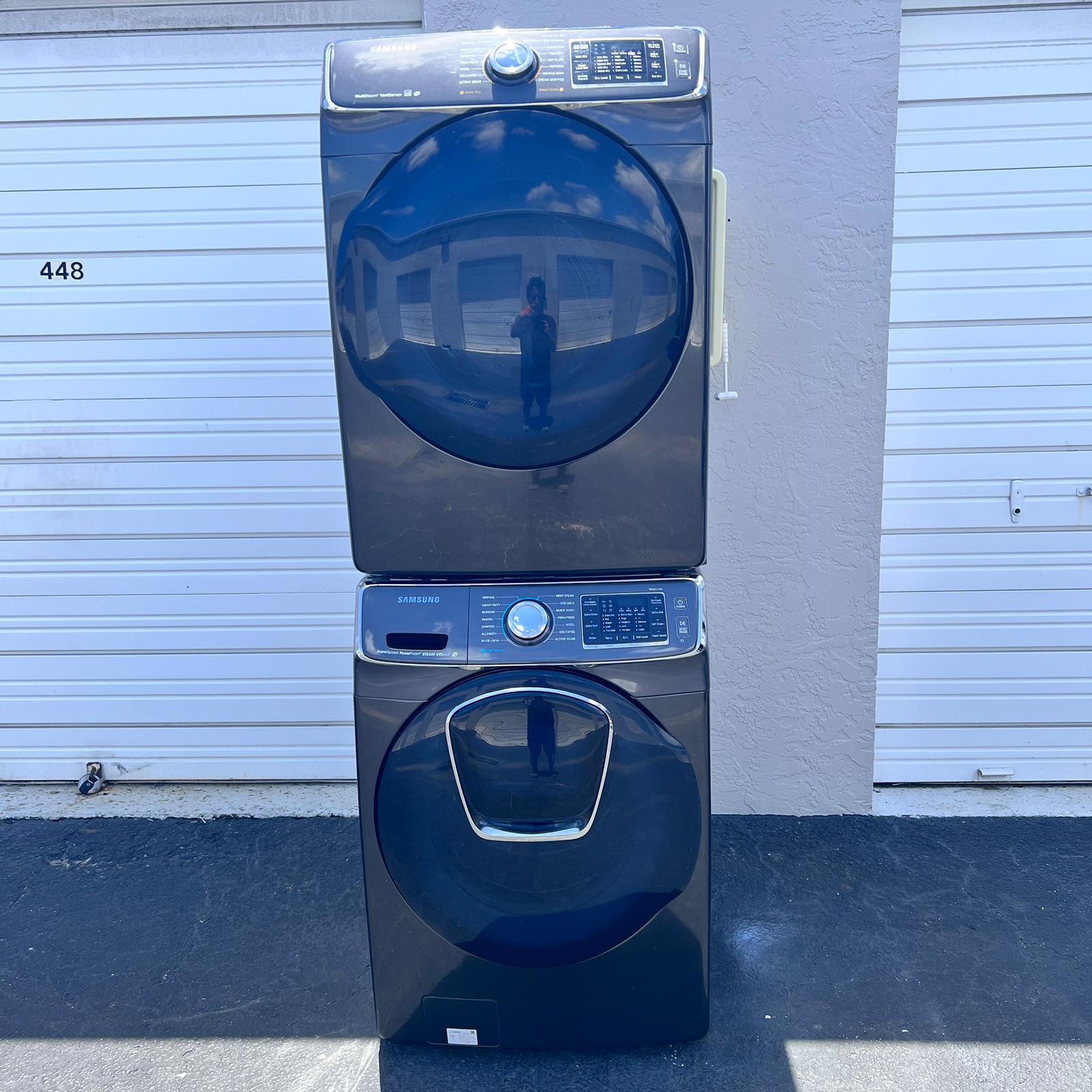 Samsung Smarthome AddWash™ Front Load Washer and Dryer. 100% FULLY WORKING! Samsung Smarthome AddWash™ Front Load Washer and Dryer. 100% FULLY WORKING!